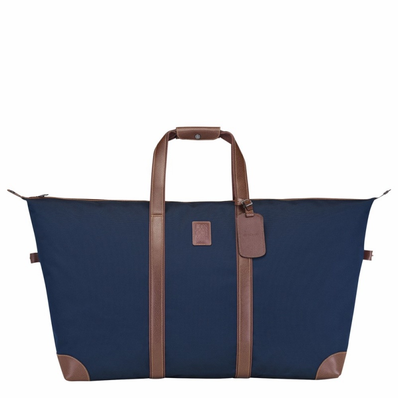 Navy Longchamp Boxford L Men's Travel Bags